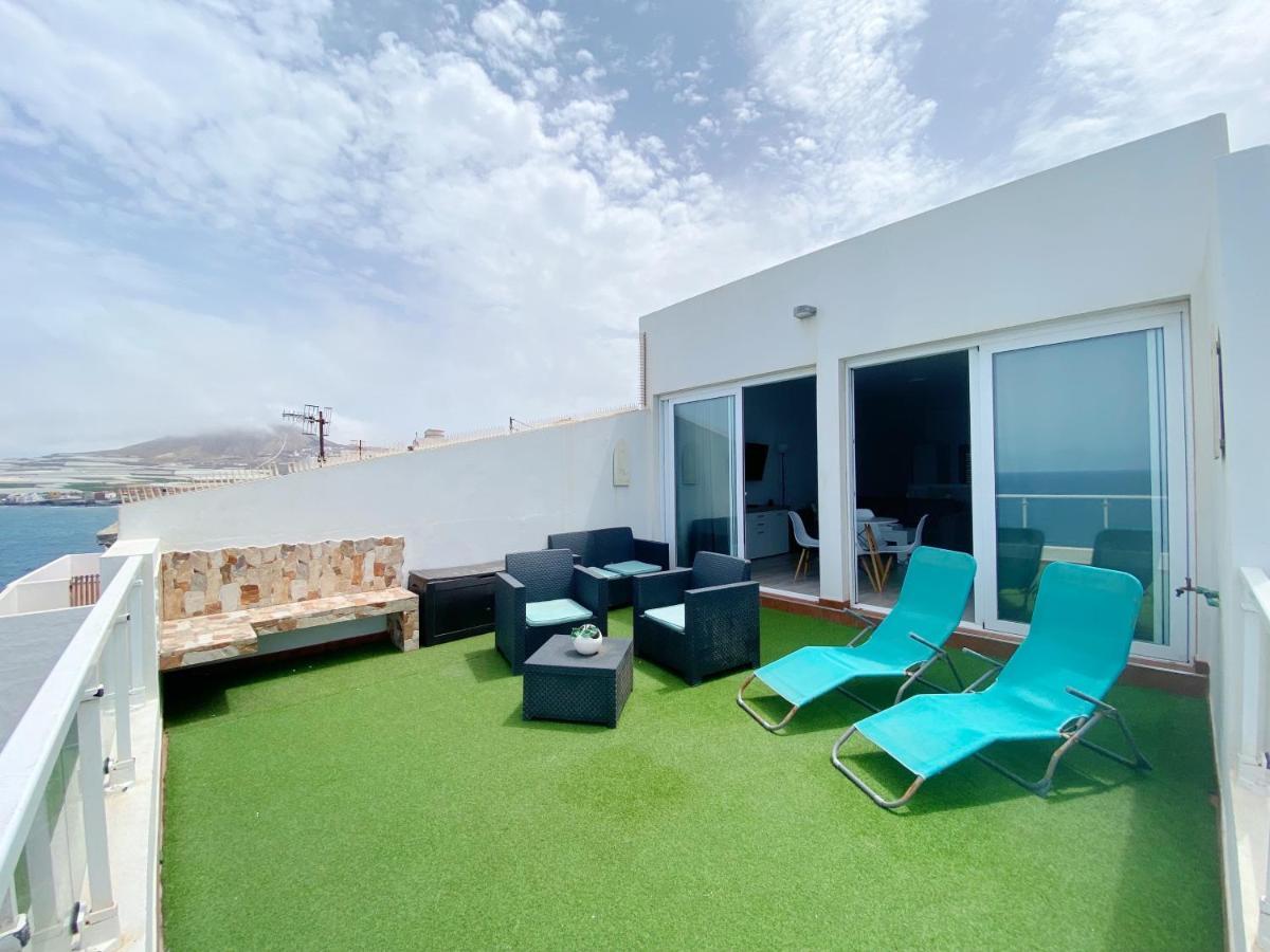 Homeforguest The Cliff House Gran Canaria With Sea Views Sardina ภายนอก รูปภาพ